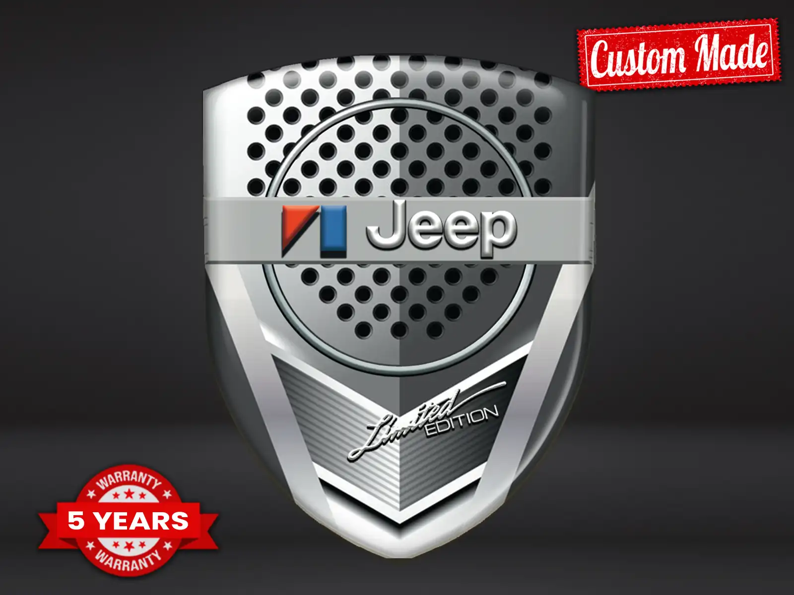 Jeep Logo Véhicule Pro Max Durable Design Stylé